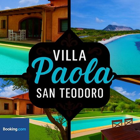 Villa Paola San Teodoro Con Piscina Privata Lu Lioni Ngoại thất bức ảnh